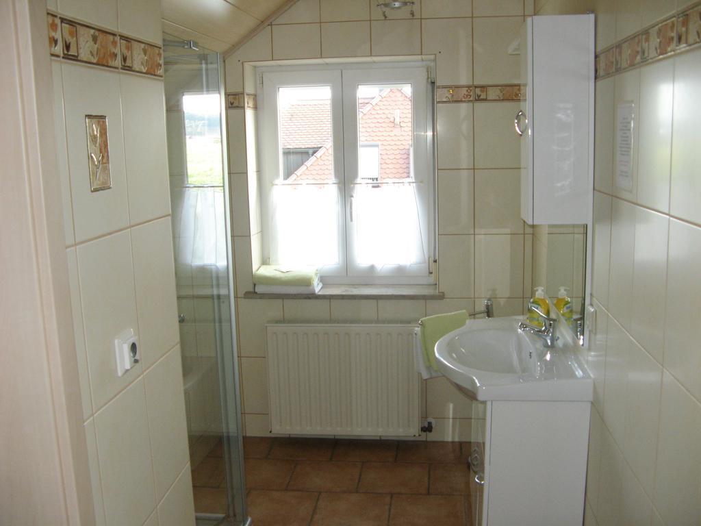 Pension Wolkenstein Langenbruck Chambre photo
